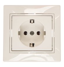 Розетка с/з Lezard Mira 701-0202-122B