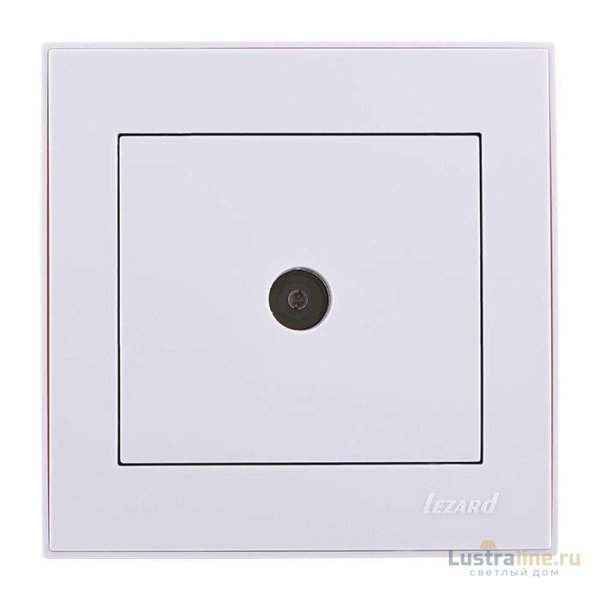 Розетка ТВ оконечная Lezard Rain 703-0202-130
