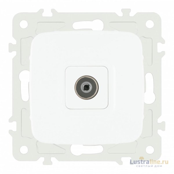 Розетка TV Arte Milano 205.43-1.white