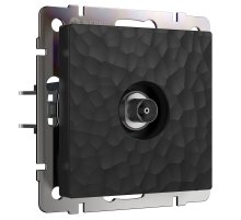 ТВ-розетка Werkel Hammer черный 4690389163081