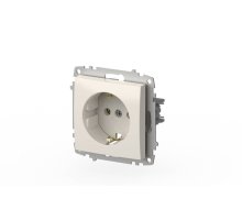 Розетка с заземлением ELBI Zena Vega 609-010200-217