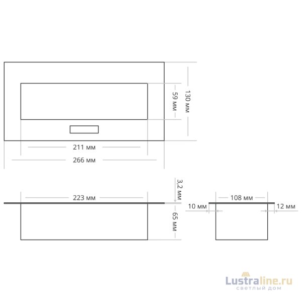Блок розеток MX-226 (2 секции и 2 USB) Mebax 00-00001338