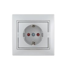 Розетка с защитой от детей Lezard Mira 701-1010-124