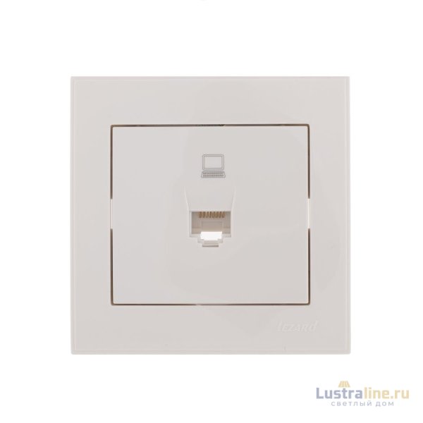 Розетка компьютерная Lezard Rain 703-0202-139