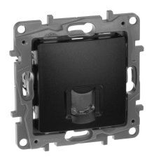 Розетка компьютерная RJ45 Legrand Etika 6 кат UTP антрацит 672653