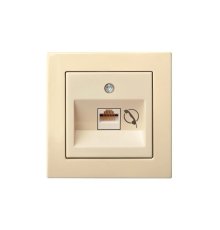 Розетка телефонная (RJ11) Liregus Epsilon 28-080