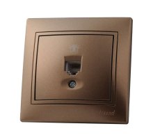 Розетка телефонная евро Lezard Mira 701-3131-137