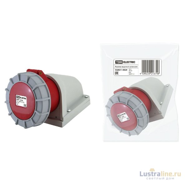 Розетка наружной установки TDM Electric SQ0611-0029