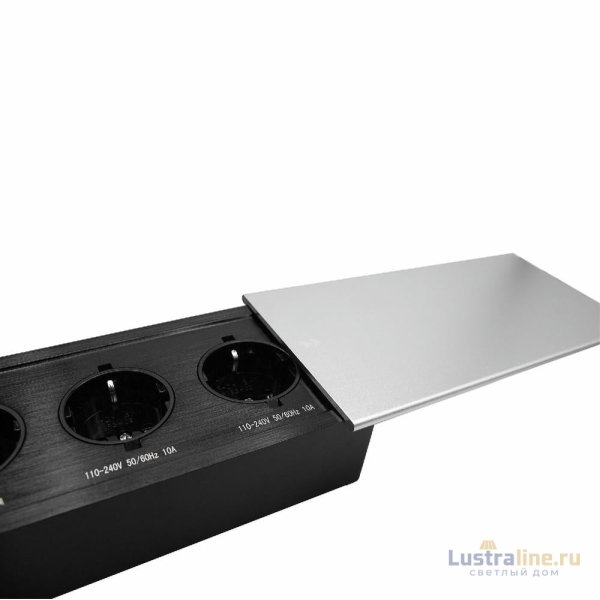 Блок розеток JX (Slide Top) (3 секции с кабелем питания Mebax 00-00002886