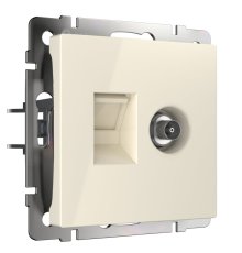 Розетка ТВ+Ethernet Werkel 4690389174476 W1181303