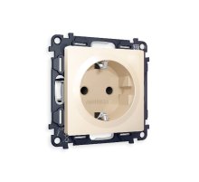 Комплект механизма розетки с/з со шторками Ambrella Volt Alfa MA307010