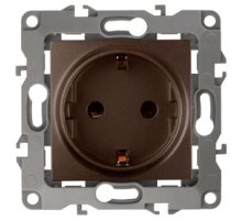Розетка 2P+E Schuko Эра 12-2001-13 Б0019308