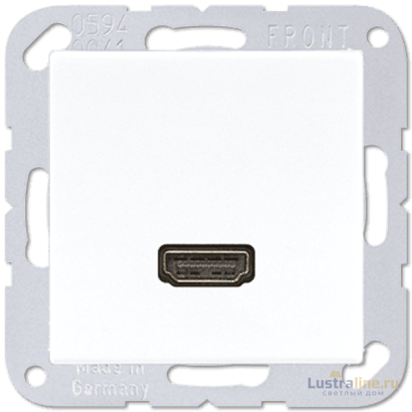 Розетка HDMI Jung MAA1112WW