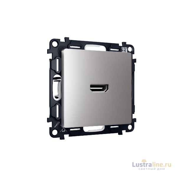 Комплект механизма розетки HDMI 2.0 40V/500mA 2.0GHz 5-18Gbit/s Ambrella Volt Alfa MA514010