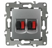 Розетка аудио двойная Эра 12-3112-03 Б0027463