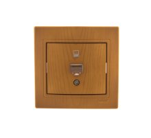 Розетка компьютерная Lezard Mira 701-0701-139