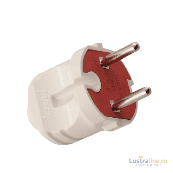Вилка однофазная Lezard Accessories 715-0101-601