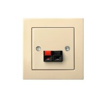 Аудио розетка одноместная Liregus Epsilon 28-086