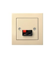 Аудио розетка одноместная Liregus Epsilon 28-086