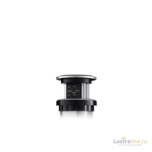 Сенсорный блок розеток LK (3 секции и 2 USB) Mebax 00-00001183