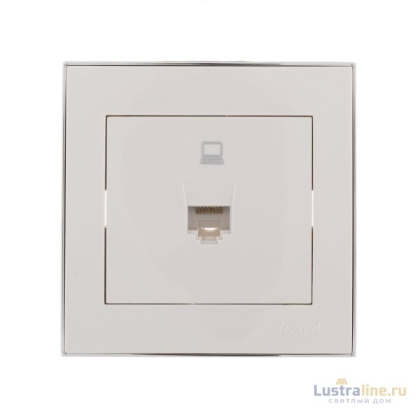 Розетка компьютерная Lezard Rain 703-0225-139