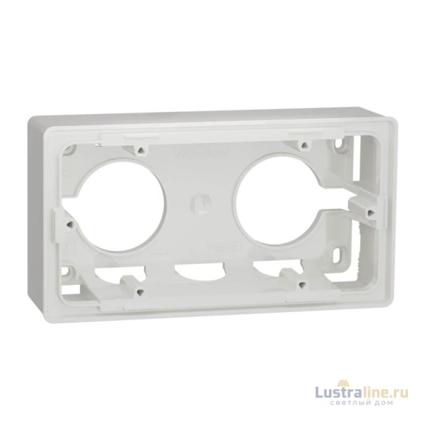 Коробка двухмодульная для открытой установки Schneider Electric Unica New NU800418