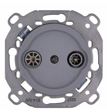 Розетка TV/R-SAT оконечная Bironi Шедель B3-305-26