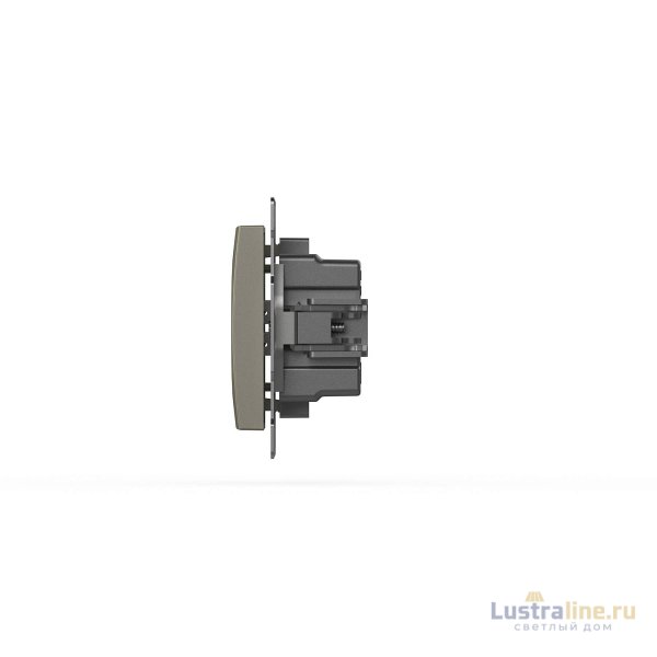 Розетка USB 5V 2,1A 2-я ELBI Zena Vega 609-011400-143