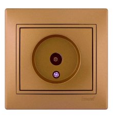 Розетка ТВ проходная Lezard Mira 701-1313-129