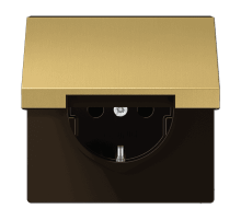 Розетка штепсельная Schuko Jung ME1520KIKLC