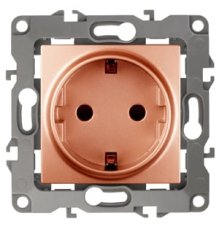 Розетка 2P+E Schuko Эра 12-2101-14 Б0019321