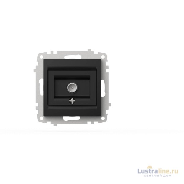 Розетка для TV с экраном (проходная) ELBI Zena Vega 609-014800-272