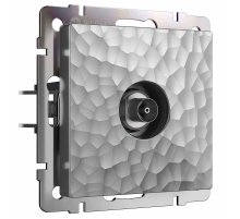 ТВ-розетка Werkel Hammer серебряный 4690389163074