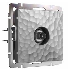 ТВ-розетка Werkel Hammer серебряный 4690389163074