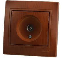 Розетка ТВ проходная Lezard Mira 701-0801-129