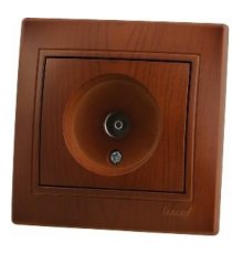 Розетка ТВ проходная Lezard Mira 701-0801-129