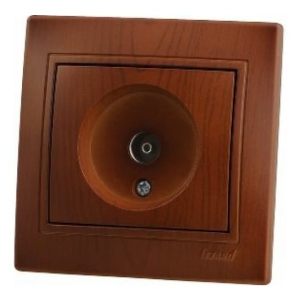 Розетка ТВ проходная Lezard Mira 701-0801-129