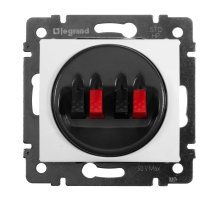 Розетка акустическая Legrand Valena белая 774424