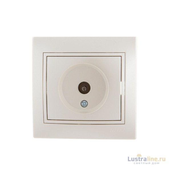 Розетка ТВ проходная Lezard Mira 701-3030-129
