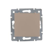 Розетка с/з с крышкой Lezard Karina 707-0388-123