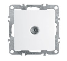 Розетка телевизионная Stekker Эрна белый PST00-9108-01 39315