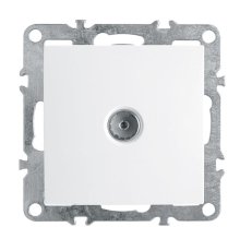 Розетка телевизионная Stekker Эрна белый PST00-9108-01 39315