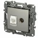 Розетка комбинированная RJ45+TV Эра 12-3110-16 Б0065646