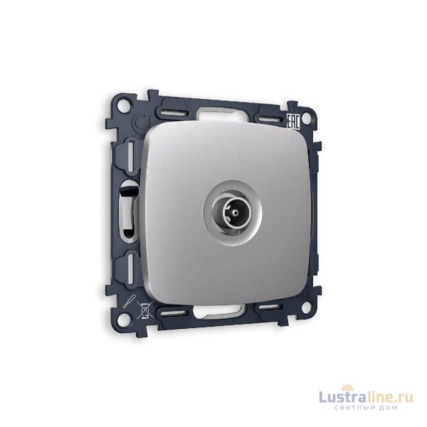 Комплект механизма TV розетки оконечной 50-870 MHz 1dB Ambrella Volt Omega MO513010
