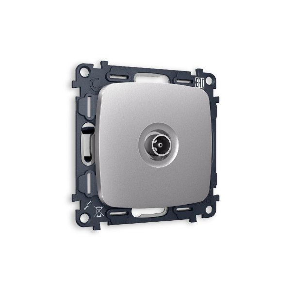 Комплект механизма TV розетки оконечной 50-870 MHz 1dB Ambrella Volt Omega MO513010