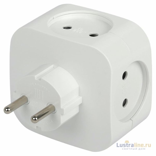 Разветвитель электрический Эра SP-4-USB-W Б0049532