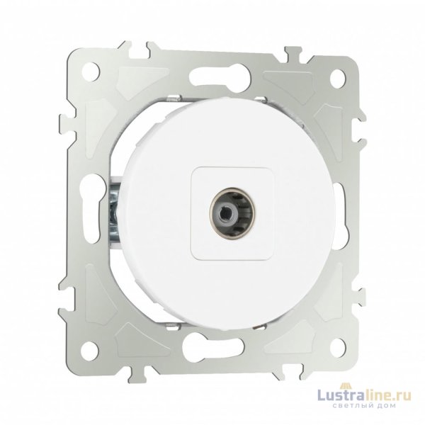 Розетка TV Arte Milano 202.43-1.white