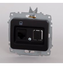Компьютерная розетка (Cat 6) ELBI Jazz 607-004800-247