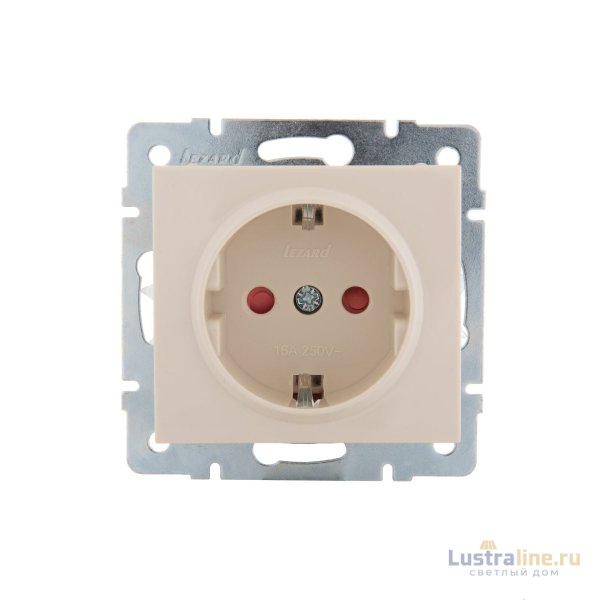 Розетка с защитой от детей Lezard Rain 703-0388-124