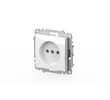 Розетка без заземления ELBI Zena Vega 609-015600-215